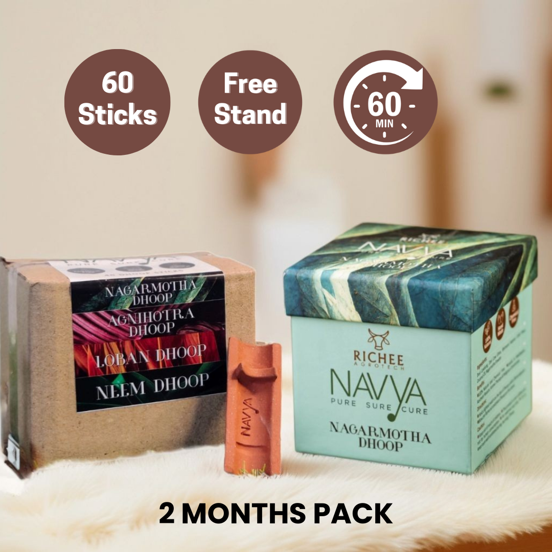 Nagarmotha Dhoop Sticks Monthly Pack