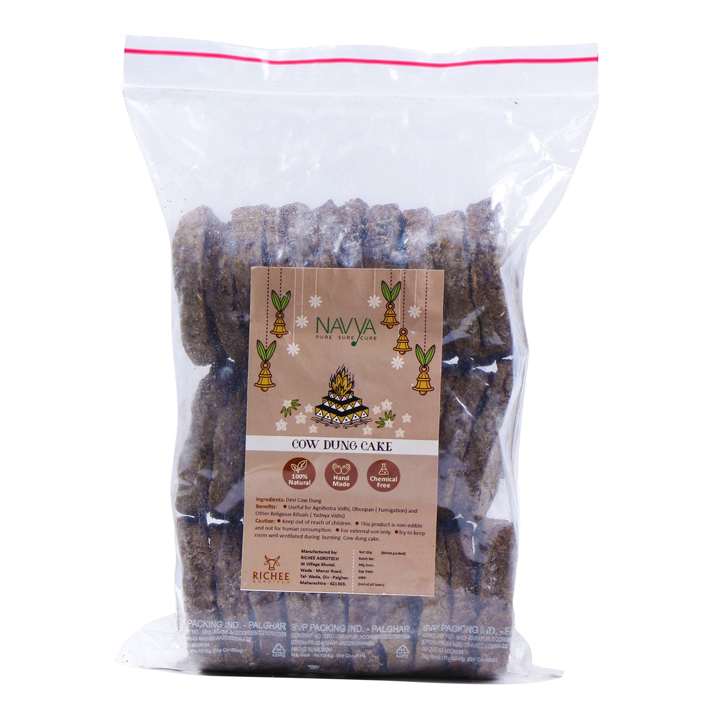Sacred Essence - Cow Dung Cake