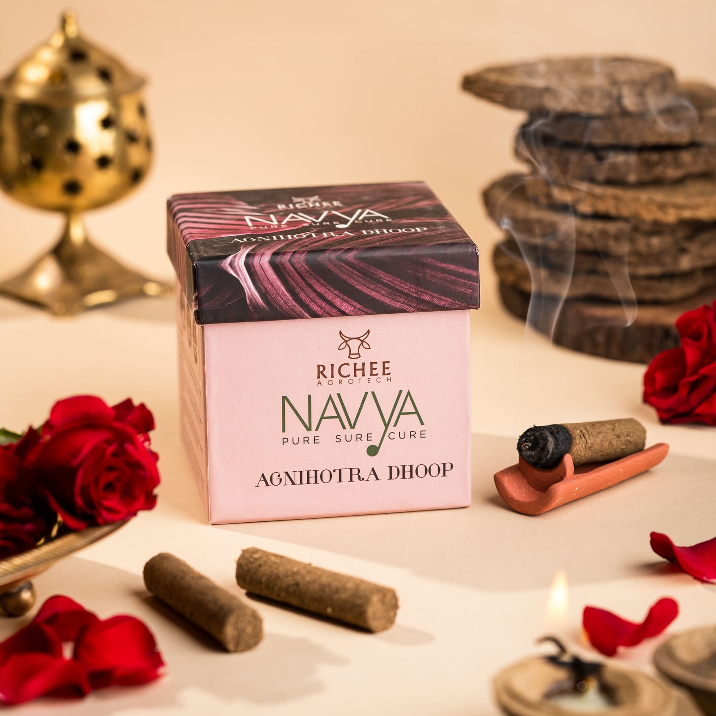 Navya Luxury Dhoop Set