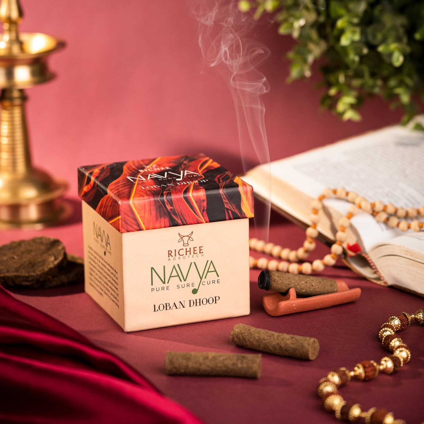 Navya Luxury Dhoop Set